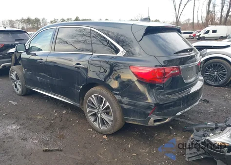 2020 Acura Mdx Technology Package z USA, uszkodzony, nr VIN 5J8YD4H5XLL030853